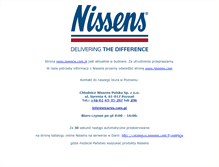 Tablet Screenshot of nissens.com.pl